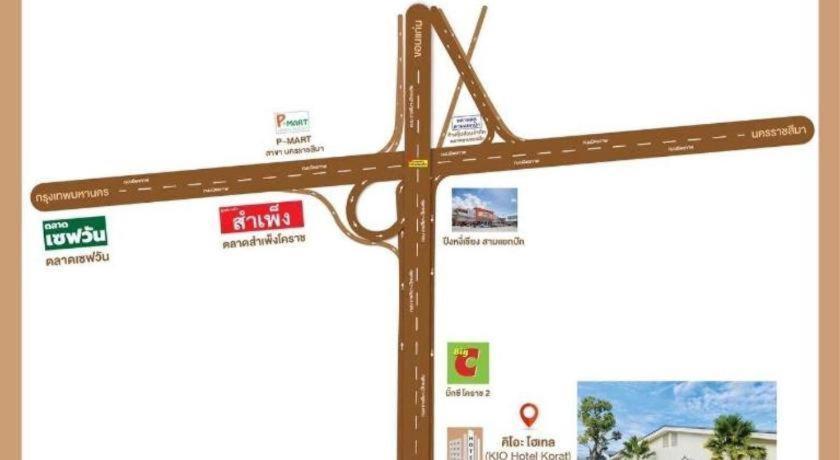 Kio Hotel Korat Nakhonratchasima Екстериор снимка